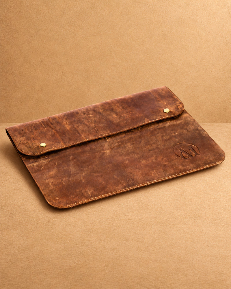 Core Full Grain Leather Laptop Sleeve