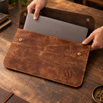 Core Full Grain Leather Laptop Sleeve