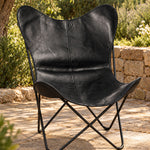 Butterfly Full Grain Leather Chair
