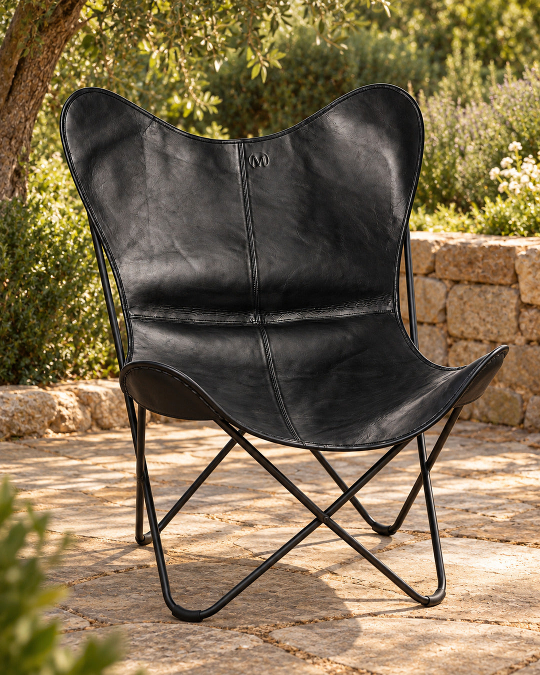 Butterfly Full Grain Leather Chair