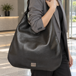 Aurelia Drift Top Grain Leather Hobo Bag