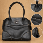 Amara Sculpted Leather Handbag