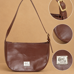 Luna Leather Shoulder Bag for Women