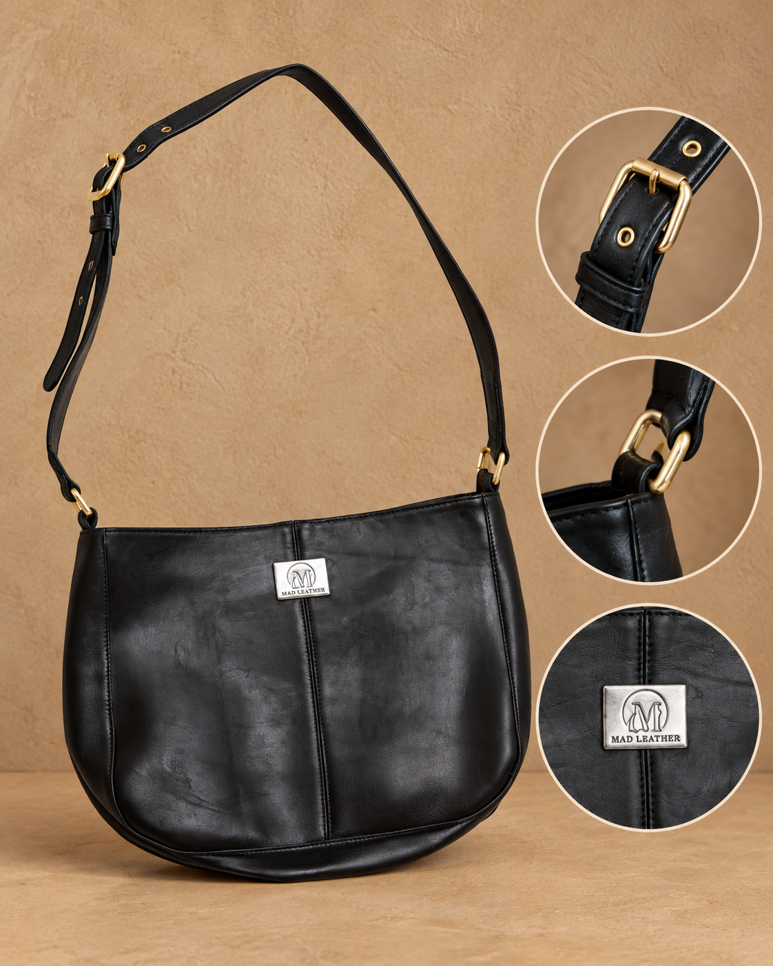 Aria Leather Crossbody Bag for Women
