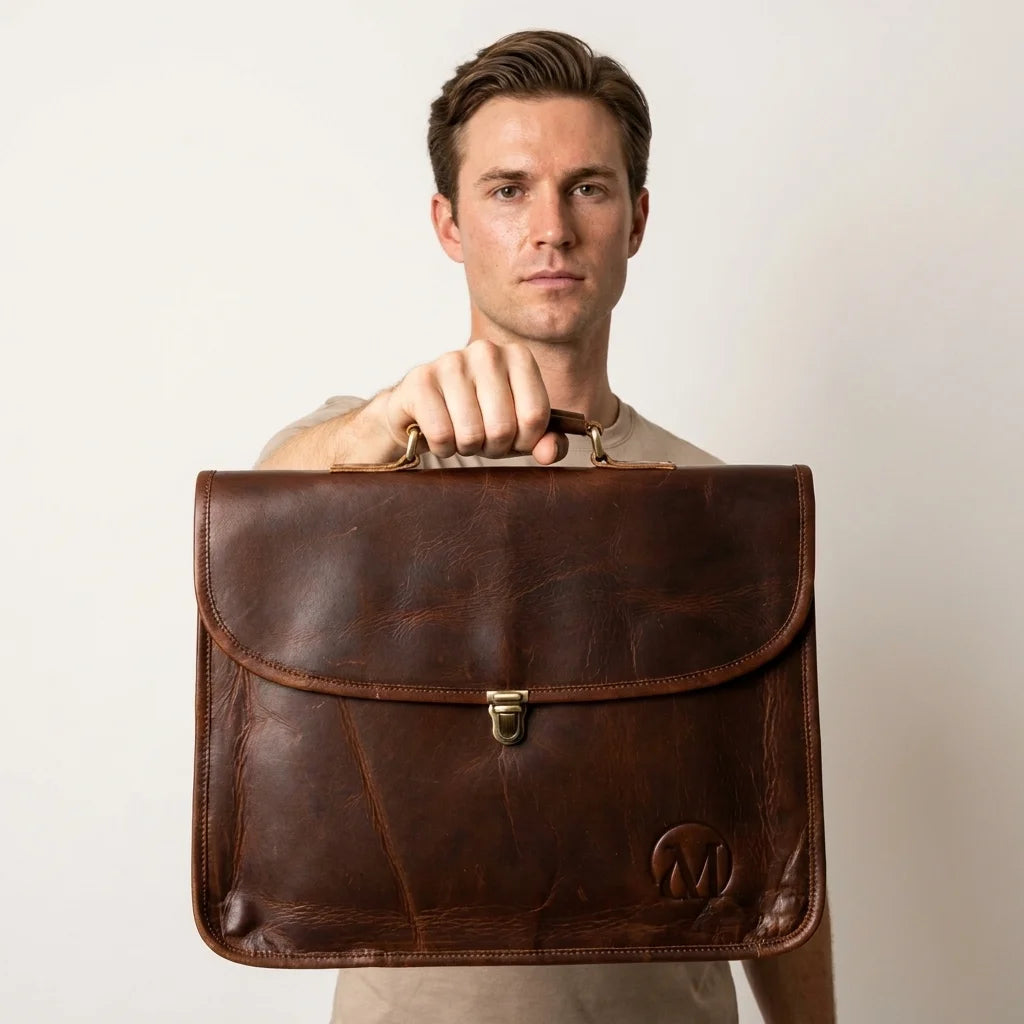 ROLLING BACKPACK 1- 11×15 BROWN (3)