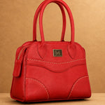 Amara Sculpted Leather Handbag