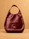 Aurelia Drift Top Grain Leather Hobo Bag