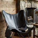 Butterfly Full Grain Leather Chair