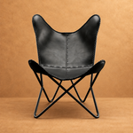 Butterfly Full Grain Leather Chair