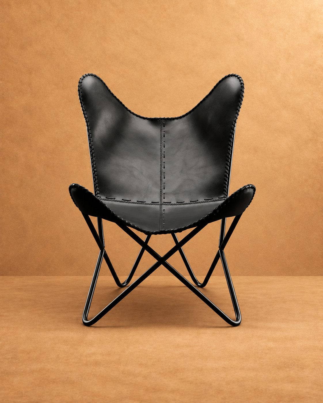 Butterfly Full Grain Leather Chair
