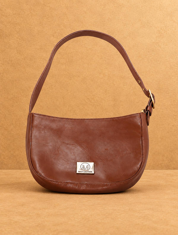 Luna Leather Shoulder Bag for Women