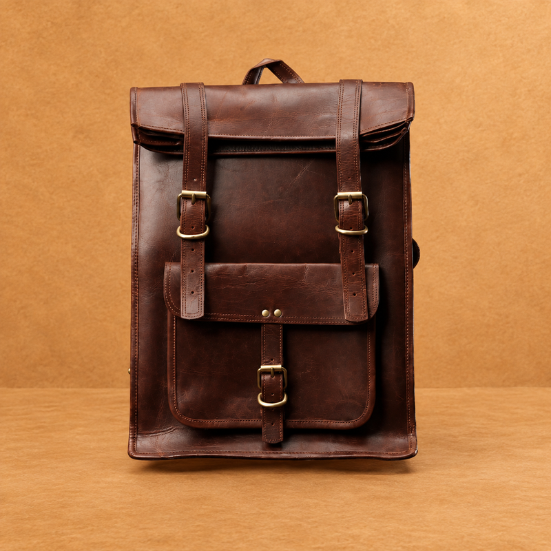 Ranger Full Grain Leather Backpack
