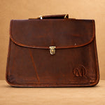 MAD LEATHER Statesman Slim Briefcase