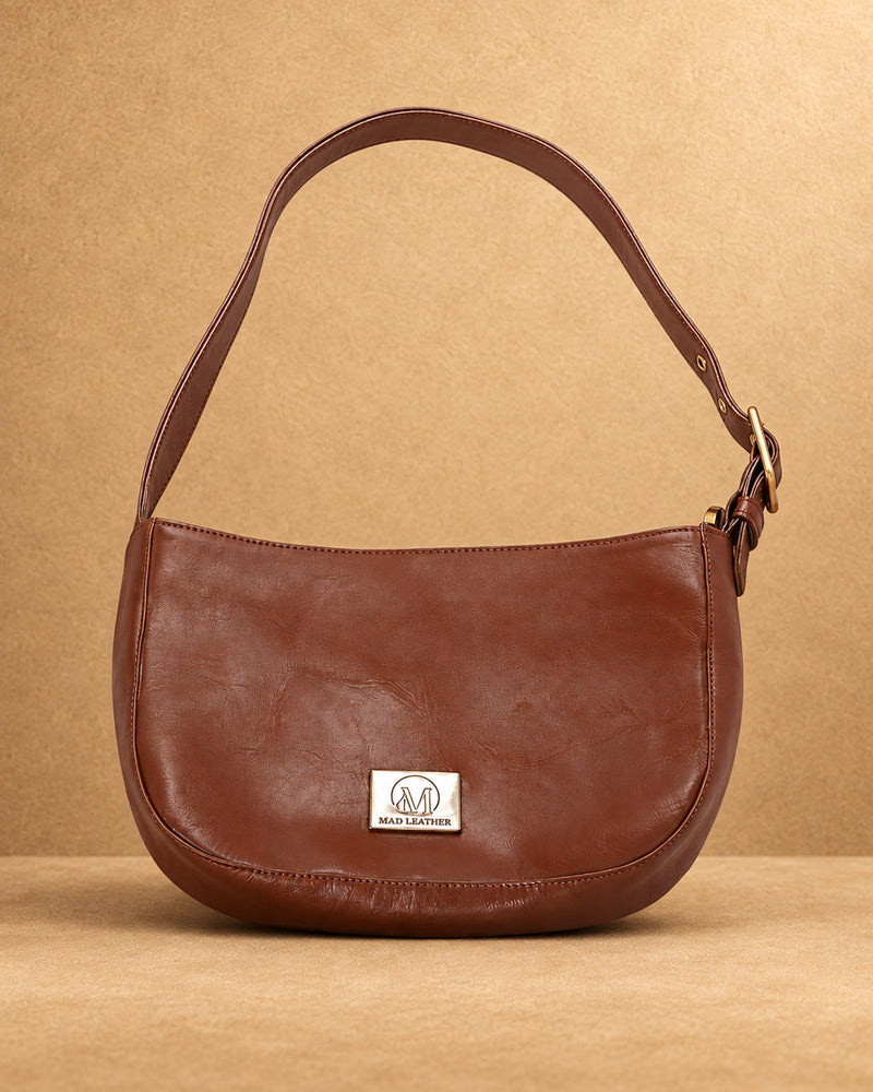 Luna Leather Shoulder Bag for Women
