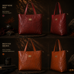 Valencia Dayline Top Grain Leather Tote