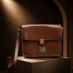 Viera Evening Top Grain Leather Clutch