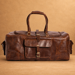 MAD LEATHER Wayfarer Leather Weekender Bag