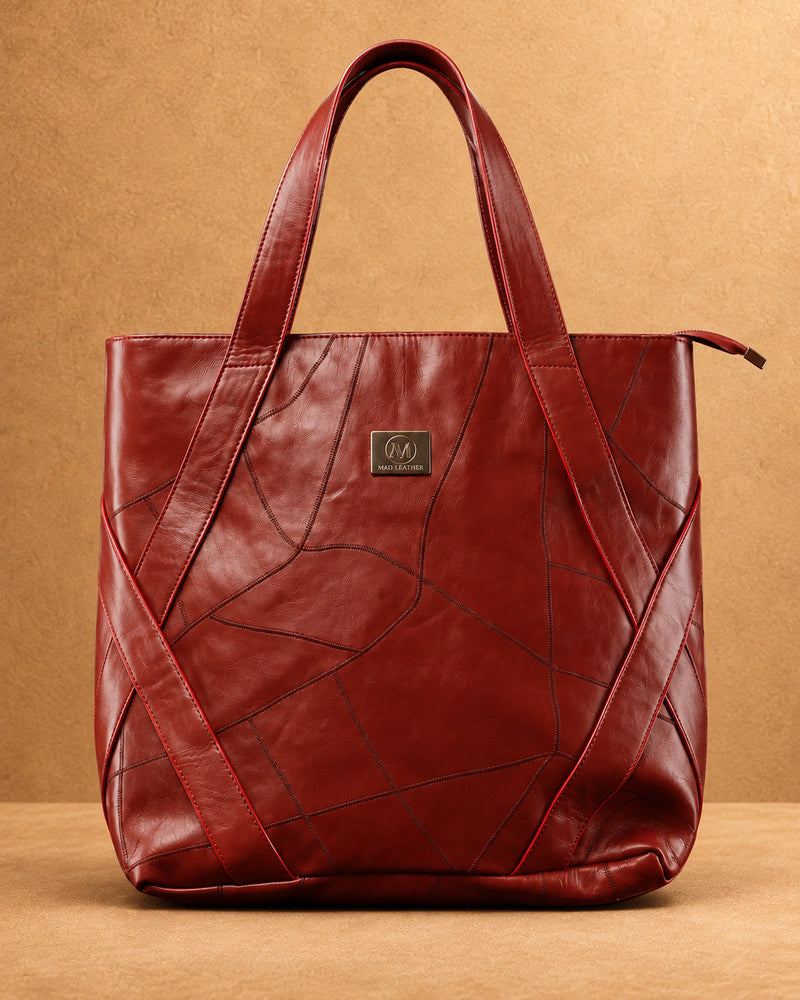 Valencia Dayline Top Grain Leather Tote