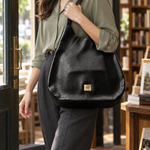 Aurelia Drift Top Grain Leather Hobo Bag