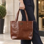 Serena Leather Tote Bag for Everyday Carry